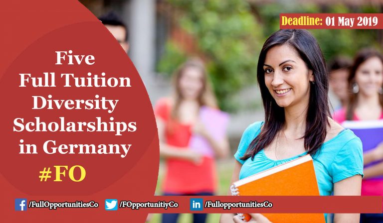 Five Full Tuition Diversity Scholarships 2019