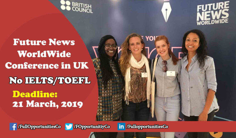 Future News Worldwide Conference in London 2019 (Fully Funded)