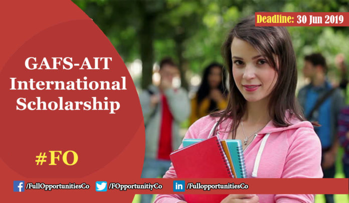 GAFS-AIT International Scholarship