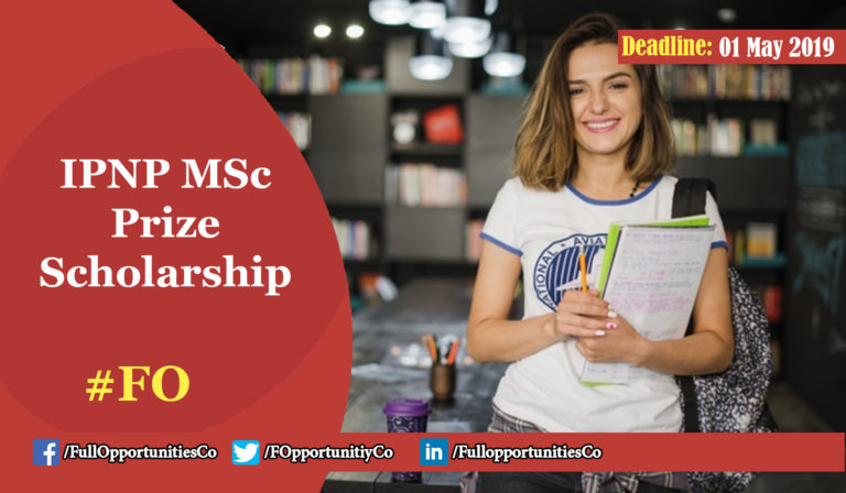 IPNP MSc Prize Scholarship 2019