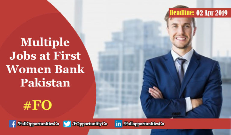 Multiple Jobs at First Women Bank Pakistan