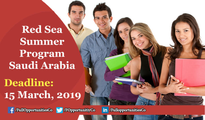 Red Sea Summer Program Saudi Arabia 2019
