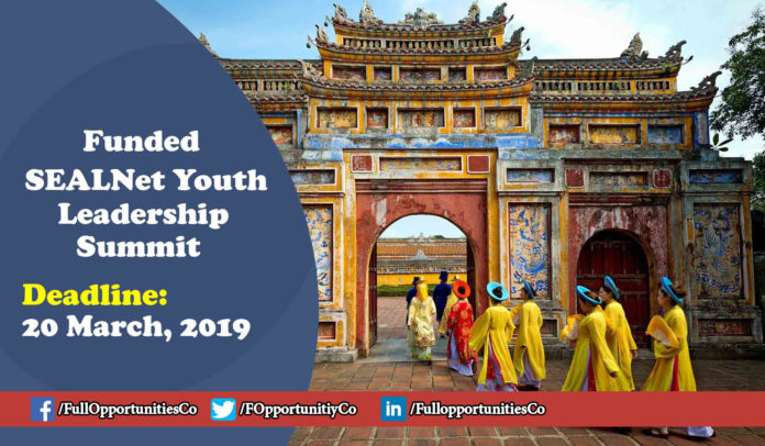 SEALNet Youth Leadership Summit 2019 Program