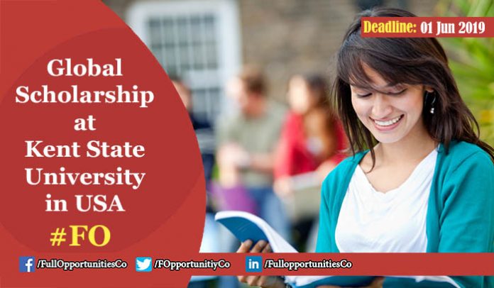 Global Scholarship at Kent State University in the USA 2019
