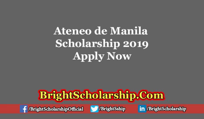 Ateneo de Manila Scholarship 2019