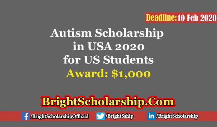 Autism Scholarship in USA 2020 for US Students