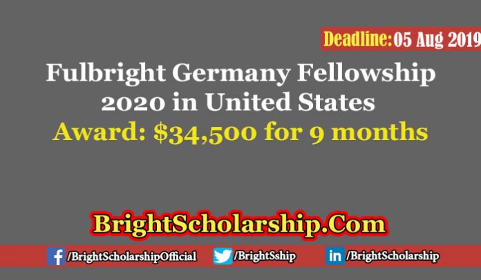 Fulbright Germany Fellowship 2020 in United States
