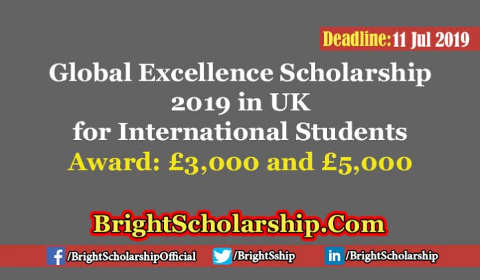 Global Excellence Award 2019 in United Kingdom