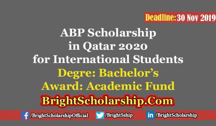 ABP funding for Non-Qatari Students in Qatar 2020