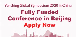 Yenching Global Symposium Conference 2020 in Beijing