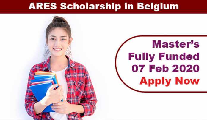 ARES Master Scholarship in Belgium 2020 (Fully Funded)