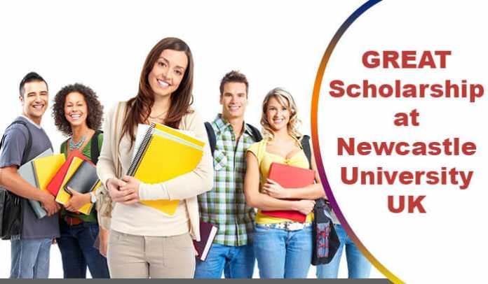 GREAT Scholarship at Newcastle University 2020 in UK