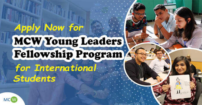 MCW Young Leaders Fellowship Program 2023 in USA (Fully Funded)