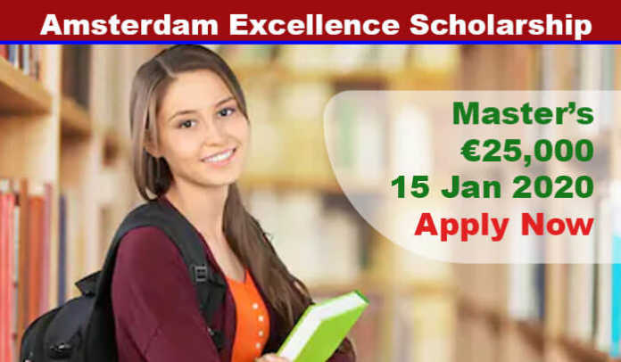 Amsterdam Excellence Scholarship 2020 in Netherlands