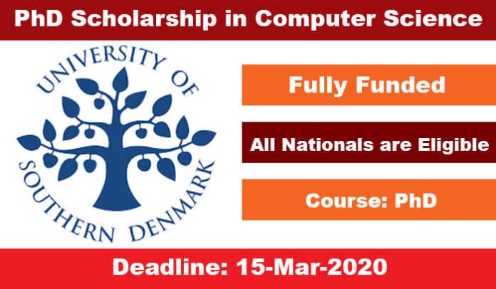 Industrial PhD Scholarship in Computer Science 2020