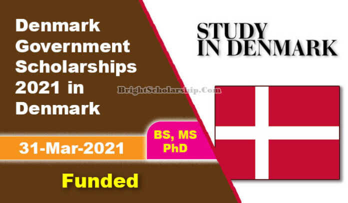Denmark Government Scholarships 2021 in Denmark (Funded)