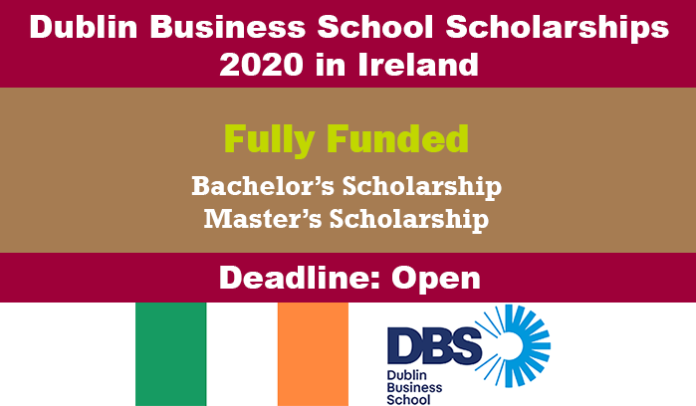 Dublin Business School Scholarships 2020 in Ireland