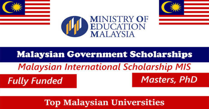 Malaysian International Scholarship MIS 2023-24 in Malaysia (Fully Funded)