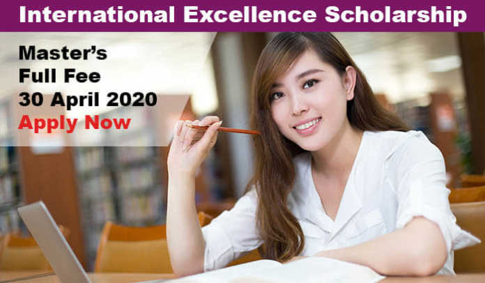 International Excellence Masters Scholarship 2020 in UK