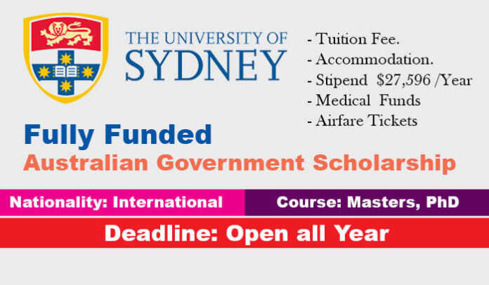 University of Sydney Scholarships 2020 in Australia (Fully Funded) University of Sydney Scholarships 2020 in Australia (Fully Funded)