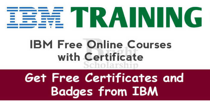 IBM Free Online Courses 2023 with Certificates