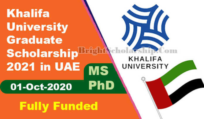 fully funded phd scholarships in uae