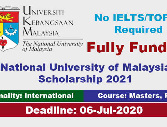phd scholarship malaysia 2021