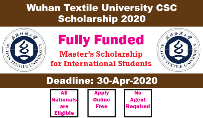 Wuhan Textile University CSC Scholarship 2020 (Fully Funded)
