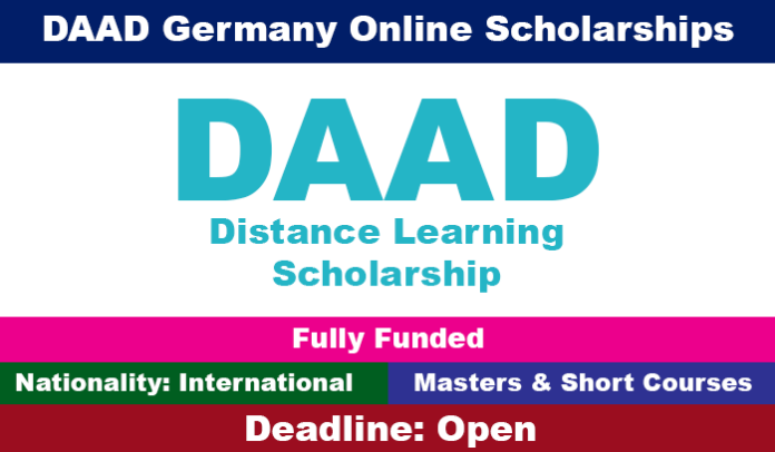 DAAD Distance Learning Scholarship 2020 Germany (Fully Funded)