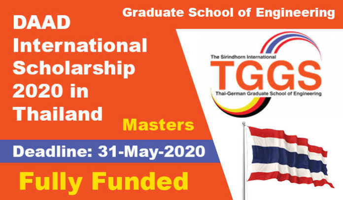 DAAD International Scholarship 2020 in Thailand (Fully Funded)