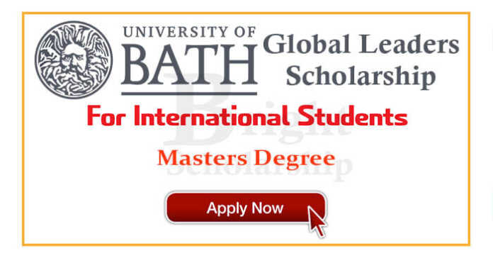 Global Leaders Scholarship at University of Bath 2023 (Funded)