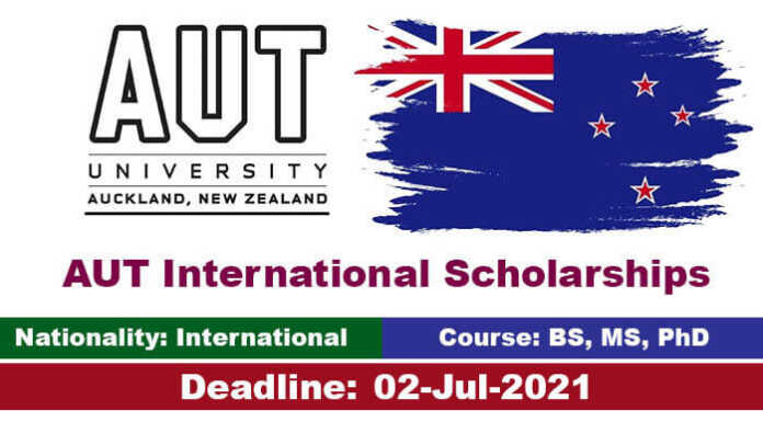 AUT International Scholarships 2022 in New Zealand (Funded)