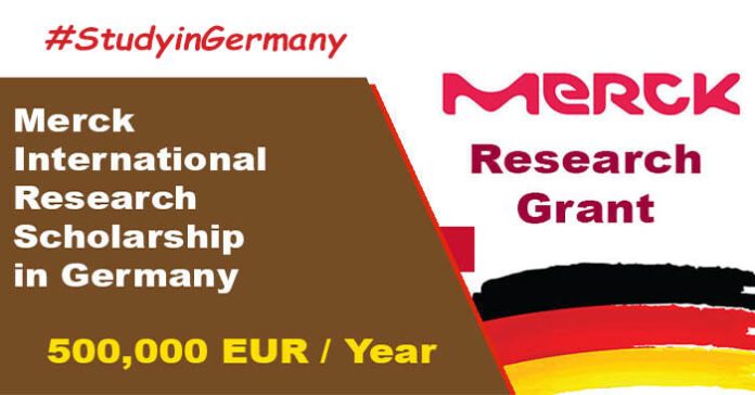 Merck International Research Scholarship 2023 in Germany (Funded)