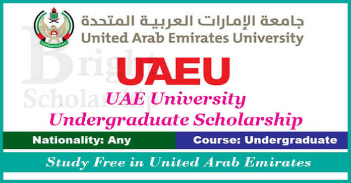 UAE University Undergraduate Scholarship 2023 (Funded)