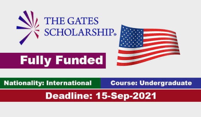 The Gates International Scholarships Program 2022 in United States (Fully Funded)