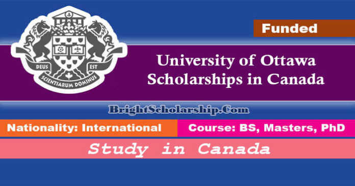 University of Ottawa Scholarships 2022 in Canada (Funded)