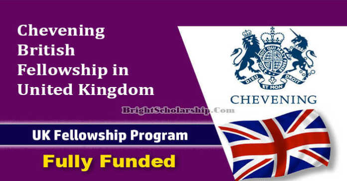 Chevening British Fellowship 2023 in United Kingdom (Fully Funded)