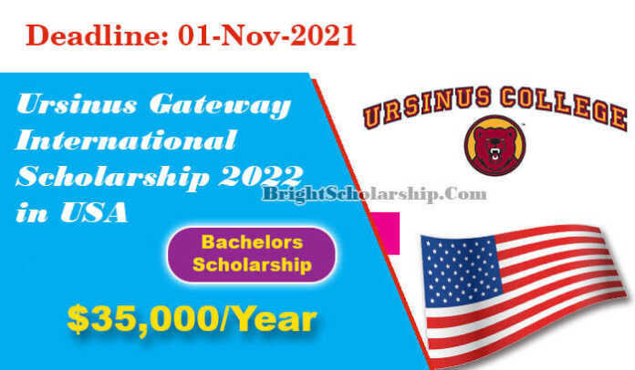 Ursinus Gateway International Scholarship 2022 in United States (Funded)