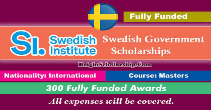 Swedish Institute Scholarships 2023 by Sweden Government (Fully Funded)