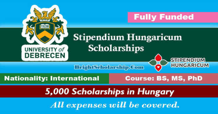 University of Debrecen Hungarian Scholarships 2023-24 in Hungary (Fully Funded)