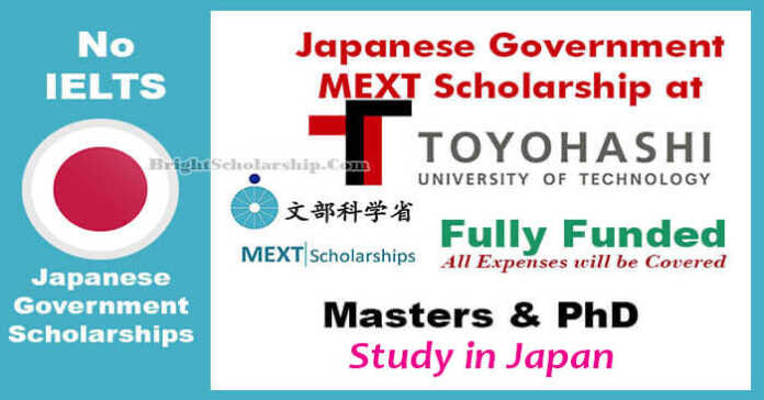Toyohashi University of Technology MEXT Scholarship 2023-24 in Japan (Fully Funded)
