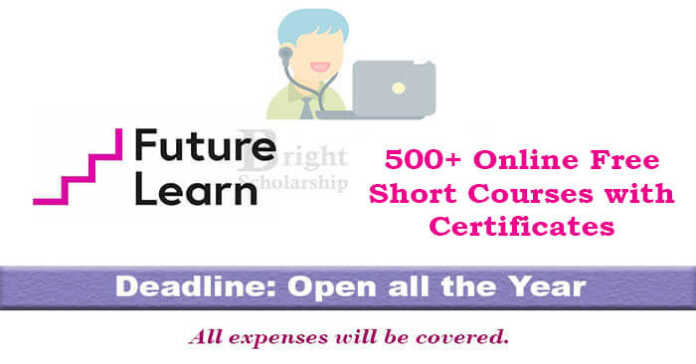 500+ Online Free Short Courses with Certificates 2022