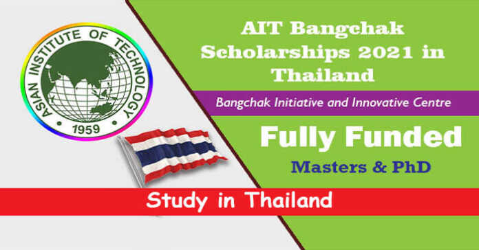 AIT Bangchak Scholarships 2022 in Thailand (Fully Funded)