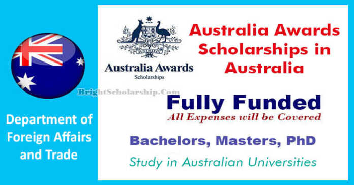 Australia Awards Scholarships 2023-24 in Australia (Fully Funded)