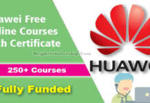 Huawei Free Online Courses 2022 with Certificate