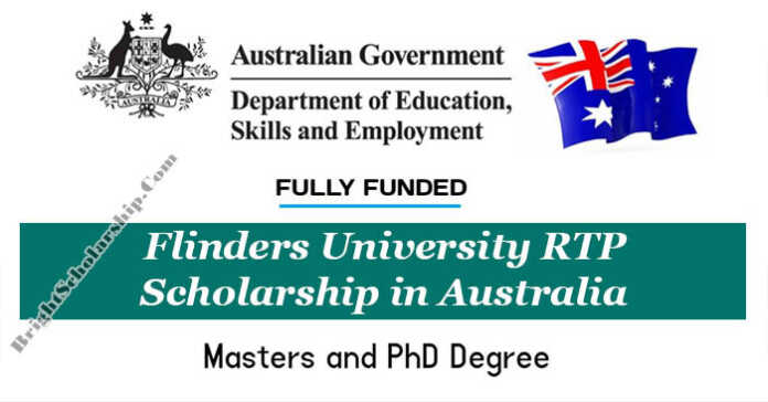 Flinders University RTP Scholarship 2023-24 in Australia (Fully Funded)