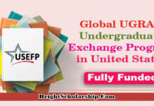 Global UGRAD Undergraduate Program 2022 in USA (Fully Funded)