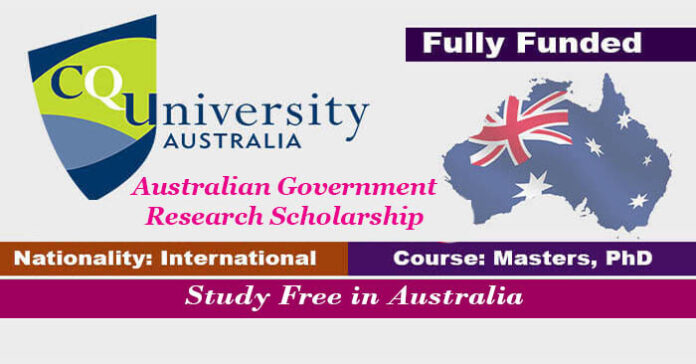 Central Queensland University RTP Scholarship 2023-24 in Australia (Fully Funded)