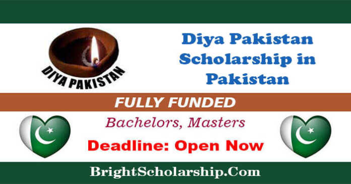 Diya Pakistan Scholarship 2023 in Pakistan (Fully Funded)