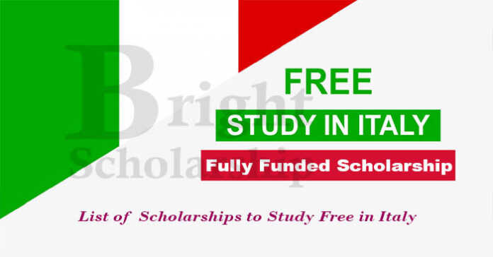 How to get Fully Funded Scholarships in Italy 2023-24